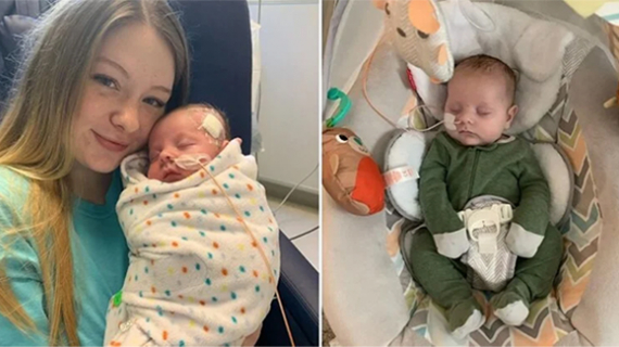 Parents Were Ready To Say Goodbye To Newborn Baby When The Ventilator Stopped, Then He Immediately Started Breathing