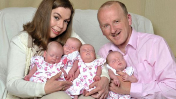 Quads In The World Born From The Same Embryo Defied Odds Of 70 Million To One