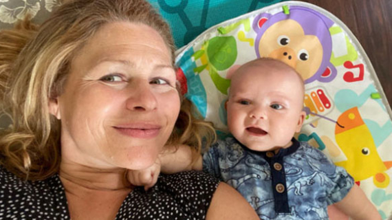 Single Mum By Choice Has Her Second Baby Alone At The Age Of 49