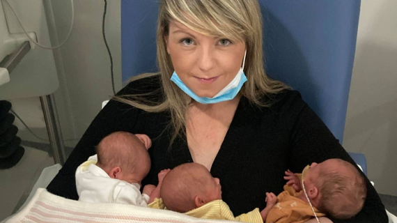 Teacher Gives Birth To Four Babies In One Year After Falling Pregnant Twice In Lockdown
