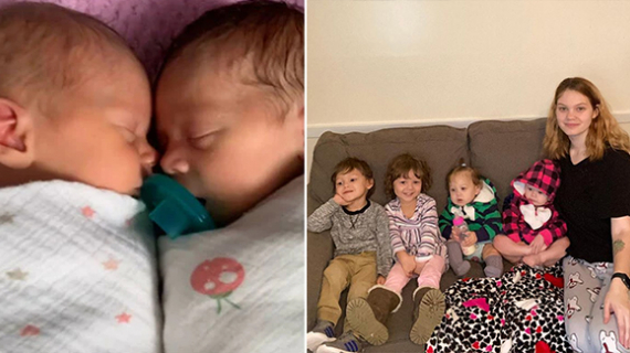 Teen Mom Unbelievably Gives Birth To Two Sets Of Twins In Just 21 Months