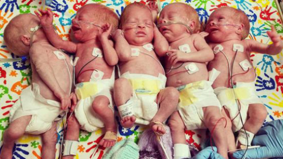 The Couple Welcomed Quintuplets After Facing Infertility Struggles