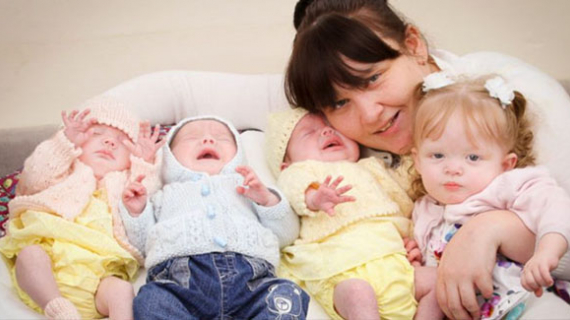 The Miracle Mum Has Given Birth To Four Babies In Just11 Months