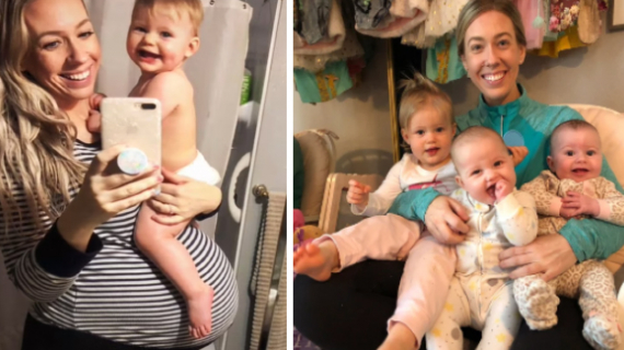 This Mom Gave Birth To 3 Babies In Less Than A Year And They Aren’t Triplets