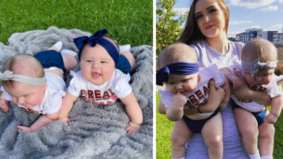 Tiny Mom Stunned Everyone After Posing With Chunky Huge Babies