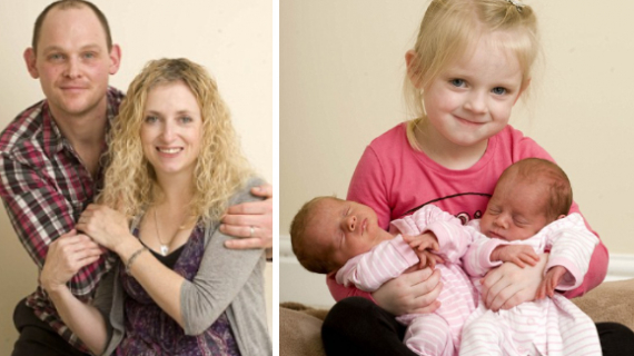 Triplet Sisters Born Four Years Apart
