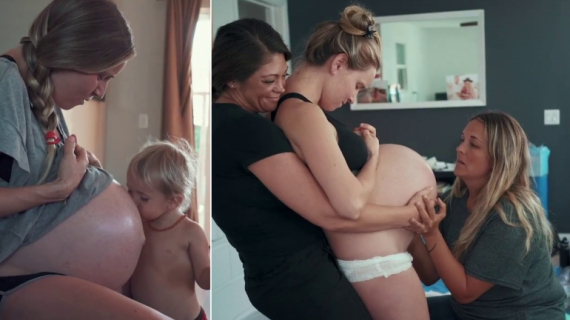 Twin Homebirth Doesn't Go As Planned, As Emotional Mum is Brought to Hospital