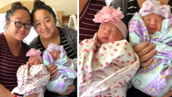 Twin Sisters Give Birth On The Same Day In Same Hospital ‘It’s Really A Miracle’