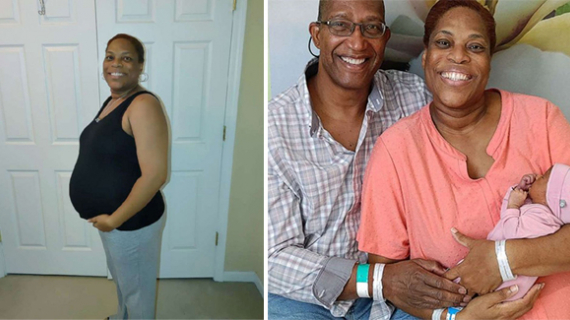 Woman Fulfills Her Dream Of Becoming A Mother At The Age Of 50: “It’s My Miracle Baby”