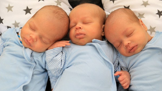 Woman Has Triplets 10 Years After Being Told She'd Never Give Birth