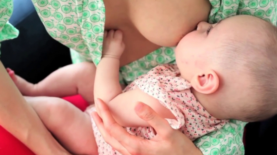 How to Get a Good Breastfeeding Latch