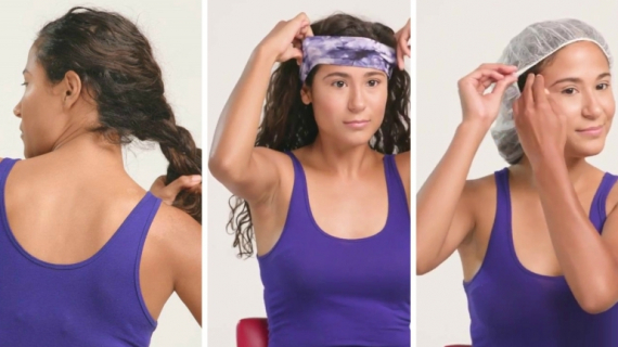 How to Wear Your Hair During Labor?