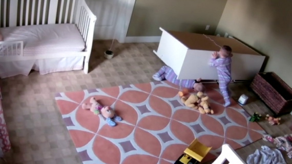 Incredible Moment: 2 Year-Old Miraculously Saves Twin Brother