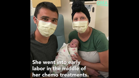 Mom diagnosed with breast cancer during pregnancy