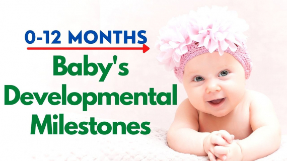 Baby's Developmental Milestones From Birth to 12 Months | Baby Growth From 0 to 12 Months