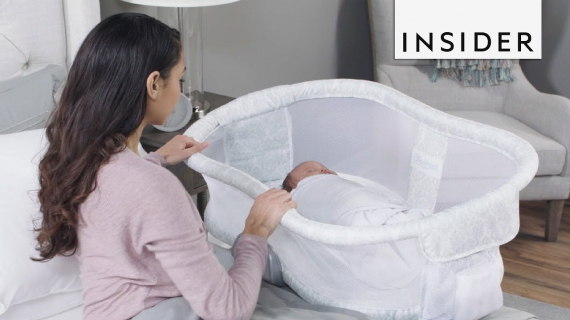 Bassinet Makes Nighttime Nursing Easy