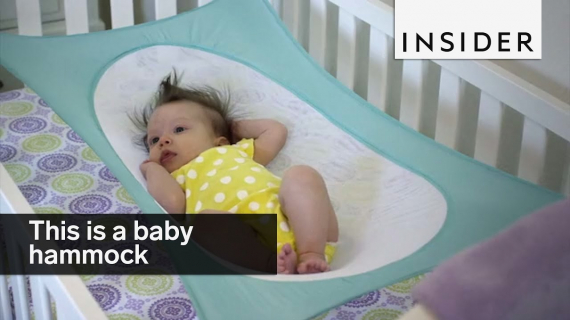 This baby hammock keeps your infants safe and comfy