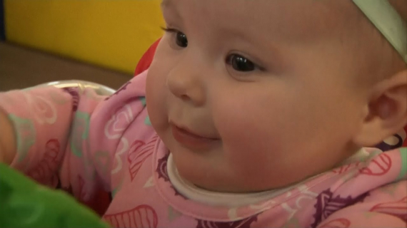 Baby growing up in prison