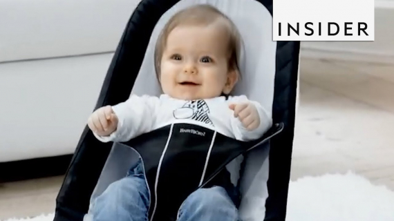 Baby Can Power This Bouncy Seat