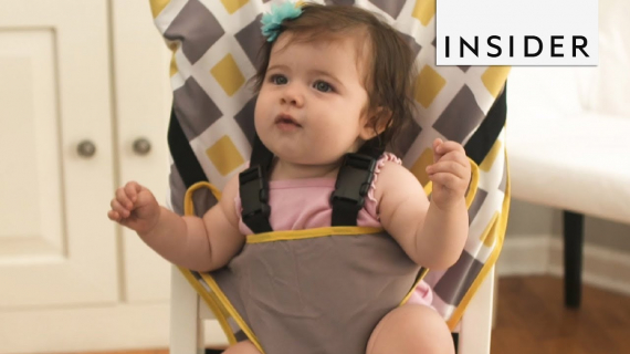 Use a Portable Baby Seat Instead of a High Chair