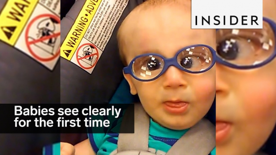 These babies are seeing clearly for the first time