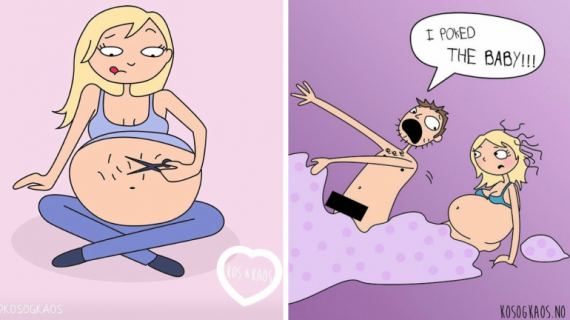 Mom Illustrates Pregnancy Problems in the Most Hilarious Way