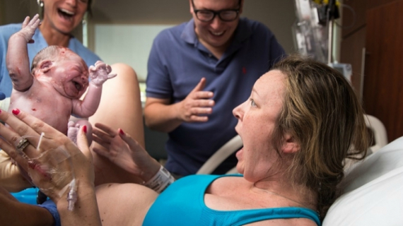 Mom Shocked to Deliver Baby Boy After Family's 50-Year History of Girls