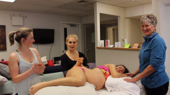 Mother in Law Pregnancy Massage: Arms and Legs