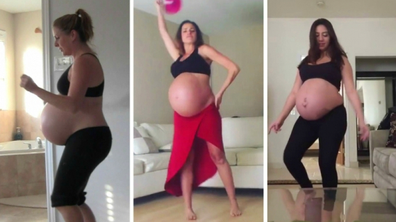 Pregnant Lady Dance-off - Should You Dance While You're Expecting?