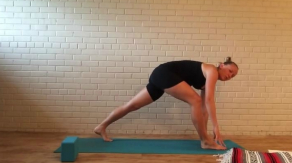 Prenatal Vinyasa Yoga for Flow and Hip Opening