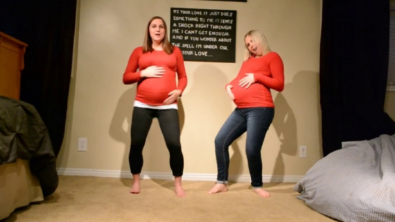 Sweet Pregnancy Time-Lapse - Knocked Up Funk